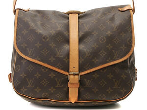 LOUIS VUITTON Bag Saumur Shoulder Monogram